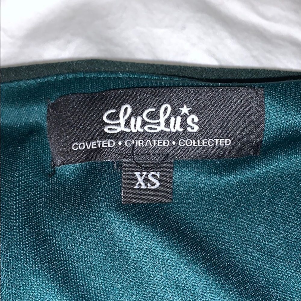 Lulus Forest Green Shift Dress - Picture 2 of 7